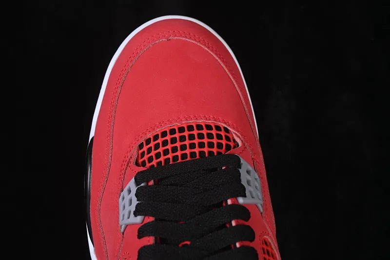 All categories Air Jordan Jordan series basketball shoes Air Jordan 4 LJR version Air Jordan 4 "Toro" AJ4 Joe 4 Big Red Bull replica basketball shoes FQ8138-600